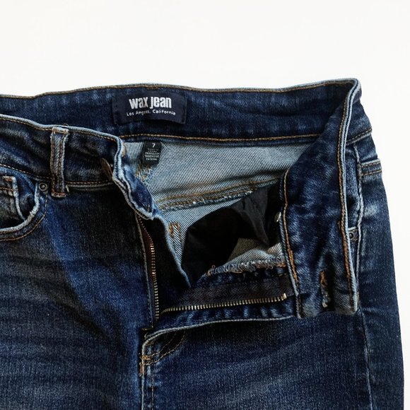 Wax Jeans Los Angeles - High Rise Stonewash - Skinny Jeans - Size 7 - Picture 5 of 12